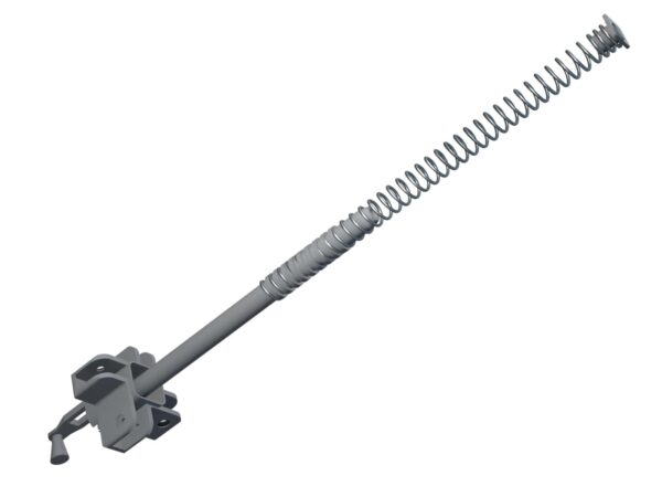 Lower center pole block + tension mechanism for Pro frame