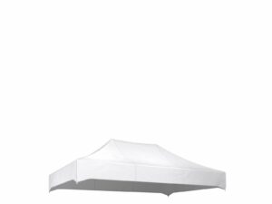 White 3 x 4,5 top for Canopy folding tent