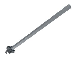 Lower center pole + block for Pro frame 3m series