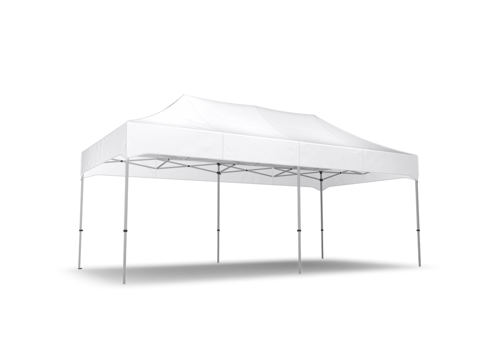 Render of White 3 x 6m Canopy folding tent