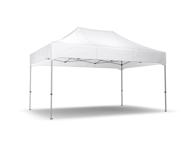 Render of White 4 x 6m Canopy folding tent
